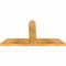 Ekena Millwork Portland Rough Sawn Timber Gable Bracket, Western Red Cedar, 36"W x 19"H x 2"D x 4"F, 13/12 Pitch GBW036X19X0204POR00RWR - alternate 2